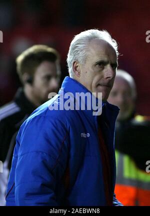 26. Januar 2013 - nPower Meisterschaft Fußball - Bristol City Vs. Ipswich Town - Mick McCarthy verlässt den Pitch suchen unglücklich - Foto: Paul Roberts/Oneuptop/Alamy. Stockfoto