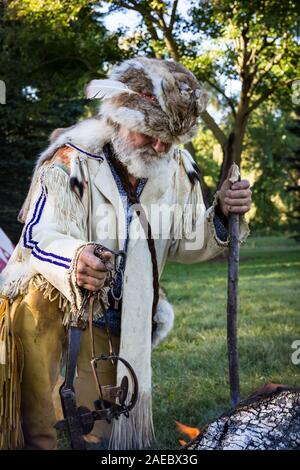 Pelz Trapper Stockfoto