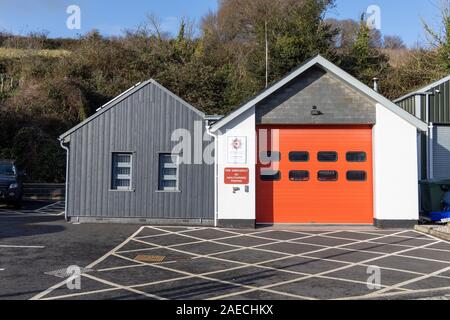 Salcombe Feuerwache, Devon und Somerset Feuer- und Rettungsdienst Stockfoto