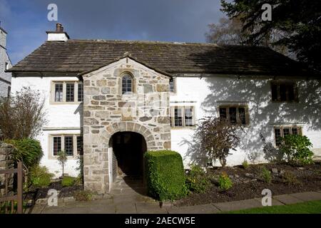 Freunde Meeting House, Brigflatts, Sedbergh, Cumbria, England, Großbritannien Stockfoto