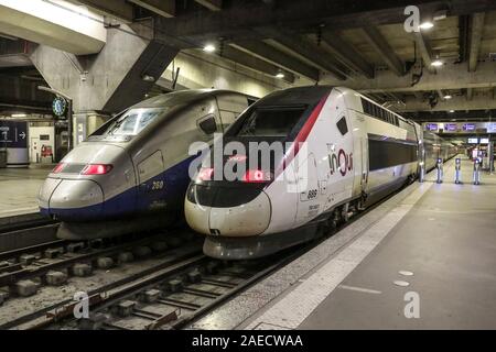 GARE Montparnasse, Paris Stockfoto