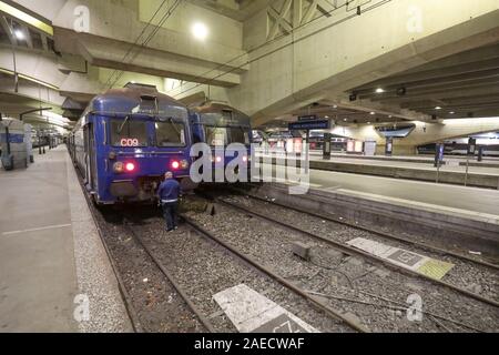 GARE Montparnasse, Paris Stockfoto