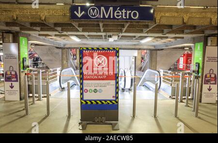 GARE Montparnasse, Paris Stockfoto