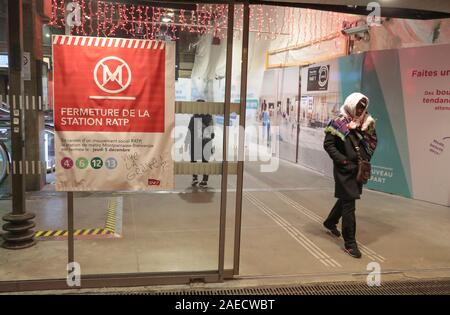 GARE Montparnasse, Paris Stockfoto