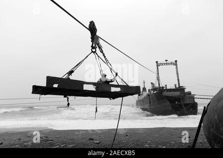 Gadani - Dritte größte Schiff - Brechen der Hof in der Welt, in Karachi, Pakistan. Stockfoto