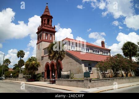 Grace United Methodist Church St Augustine florida usa Stockfoto