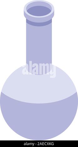 Kolben Symbol, isometrische Stil Stock Vektor
