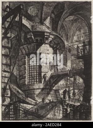 Giovanni Battista Piranesi, der runde Turm, 1780 der Runde Turm; 1780 s Datum Stockfoto