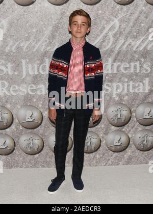 07. Dezember 2019 - Hollywood, Kalifornien - Parker Bates. Jahresurlaub Feier in West Hollywood zu profitieren St. Jude. (Bild: © Billy Bennight/AdMedia über ZUMA Draht) Stockfoto