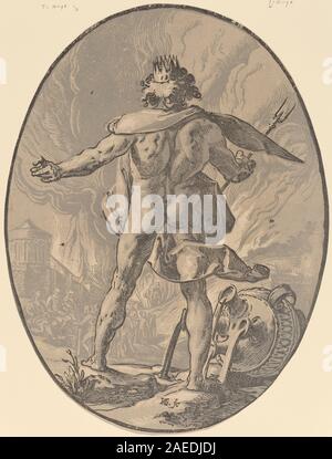 Hendrik Goltzius, Pluto, 1588-1590 Pluto; 1588/1590 Stockfoto