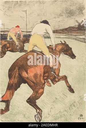 Henri de Toulouse-Lautrec, der Jockey (Le jockey), 1899 Der Jockey (Le jockey); 1899 Datum Stockfoto