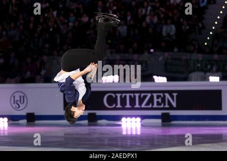 Torino, Italien. 8 Dez, 2019. Grand Prix - gala Nathan Chen (USA - 1. Ältere Männer) während der ISU Grand Prix - Ausstellung Gala, Ice Sports in Turin, Italien, 08. Dezember 2019 - LPS/Claudio Benedetto Credit: Claudio Benedetto/LPS/ZUMA Draht/Alamy leben Nachrichten Stockfoto