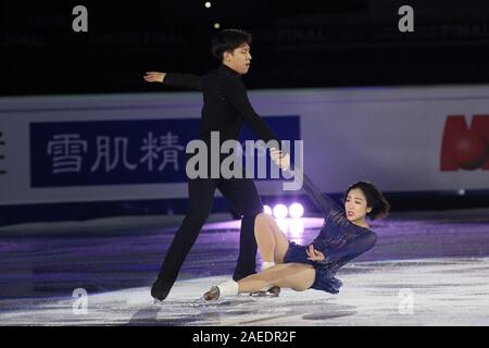 Torino, Italien. 8 Dez, 2019. Grand Prix - Gala wenjing Sui (China - 1 ältere Paare) während der ISU Grand Prix - Ausstellung Gala, Ice Sports in Turin, Italien, 08. Dezember 2019 - LPS/Claudio Benedetto Credit: Claudio Benedetto/LPS/ZUMA Draht/Alamy leben Nachrichten Stockfoto