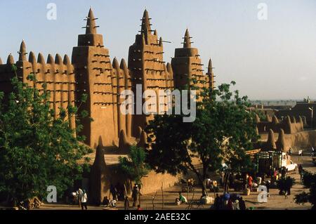 Die große Moschee in Djenne, Mali Stockfoto