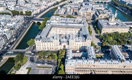 Préfecture de Police, Polizei, Paris, Frankreich Stockfoto