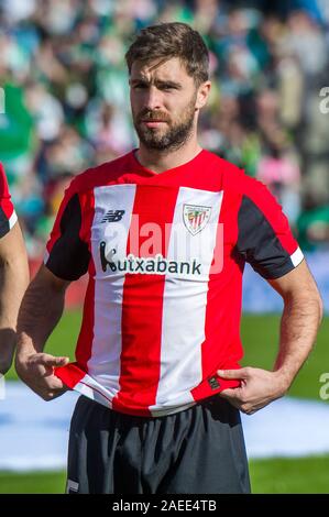 SEVILLA, 08-12-2019. Primera Division Liga. LaLiga. Estadio Benito Villamarin. Yeray Álvarez (Athletic Club) während des Spiels Real Betis - Athletic Club. Stockfoto