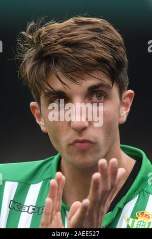 SEVILLA, 08-12-2019. Primera Division Liga. LaLiga. Estadio Benito Villamarin. Edgar González (Real Betis) während des Spiels Real Betis - Athletic Club. Stockfoto