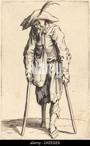 Jacques Callot, Bettler mit Holzbein, c 1622 Bettler mit Holzbein; circa 1622 Datum Stockfoto