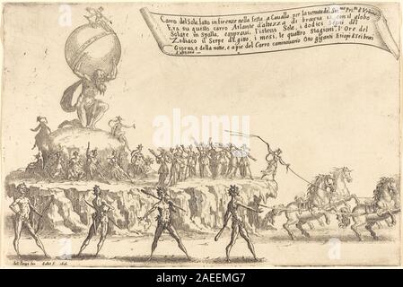 Jacques Callot, der Schwimmer der Sonne, 1616 Der Schwimmer der Sonne; 1616 Datum Stockfoto