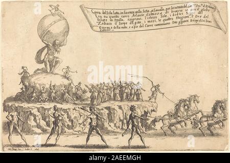 Jacques Callot, der Schwimmer der Sonne, 1616 Der Schwimmer der Sonne; 1616 Datum Stockfoto