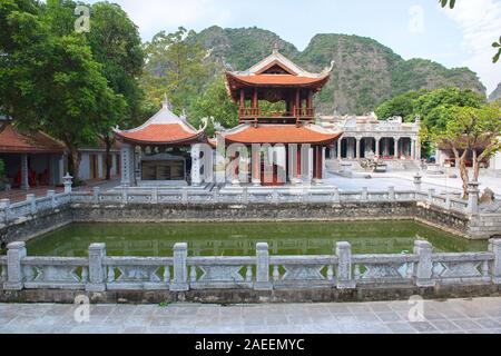 Tempel in der Nähe von Ninh Binh, Vietnam Stockfoto