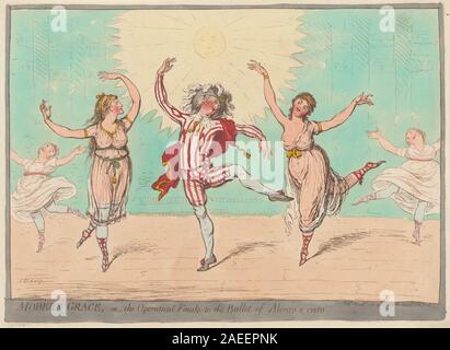 James Gillray, moderne Gnade, 1796 Moderne Gnade; 1796 Datum Stockfoto