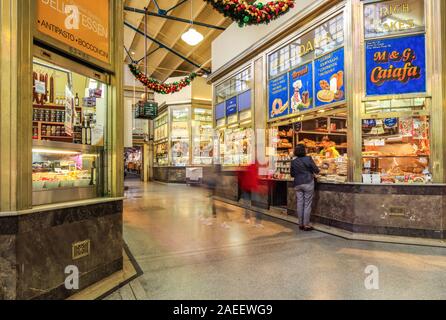 Die Queen Victoria Market in Melbourne, Victoria, Australien. Stockfoto