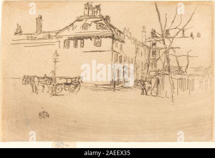 James McNeill Whistler, Tempel, c 1880-1881 Tempel; c. 1880/1881 Stockfoto