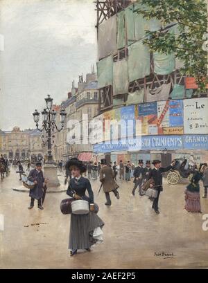 Jean Béraud, Paris, Rue du Havre, c 1882 Paris, Rue du Havre; circa 1882 Datum Stockfoto
