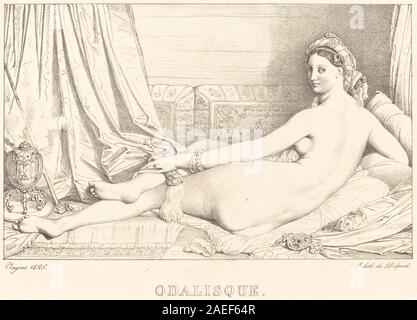 Jean-Auguste-Dominique Ingres, Odalisque 1825 Odalisque; 1825 Datum Stockfoto