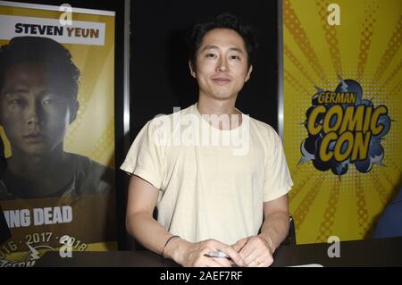 Dortmund, Deutschland. 07 Dez, 2019. Steven Yeun auf dem 6. Deutschen Comic Con Dortmund 2019 in der Halle. Dortmund, 07.12.2019 | Verwendung der weltweiten Kredit: dpa/Alamy leben Nachrichten Stockfoto
