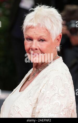 Judi Dench besucht die "Victoria & Abdul 'Premiere auf dem 74. Internationalen Filmfestival von Venedig im Palazzo del Cinema am September 03, 2017 in Venedig, Italien | Verwendung weltweit Stockfoto