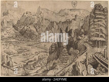 Johannes und Lucas van Doetechum nach Pieter Brueghel der Ältere, Magdalena Poenitens (Die reuige Magdalena), c 1555-1557 Magdalena Poenitens (Die reuige Magdalena); c 1555/1557 Stockfoto