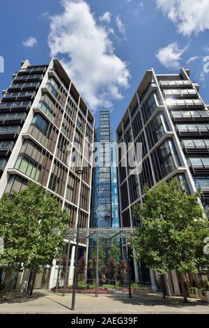 Eine Hyde Park: The Residences At Mandarin Oriental, 100 Knightsbridge, London, Vereinigtes Königreich Stockfoto