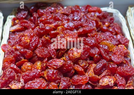 Helle getrockneten Beeren der hartriegel Nahaufnahme Stockfoto