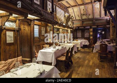 Restaurant d'Vijff Vlieghen, Amsterdam Stockfoto