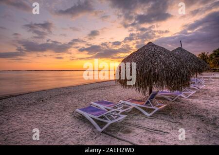 Playa Larga, Matanzas, Cuba, Nordamerika Stockfoto