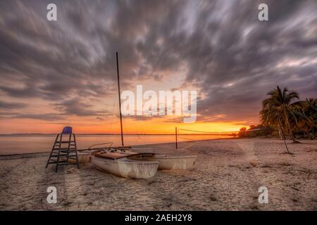 Playa Larga, Matanzas, Cuba, Nordamerika Stockfoto