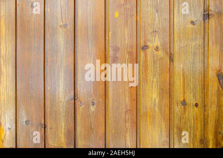 Parallel Holzbretter in heller Eiche als Hintergrund Stockfoto