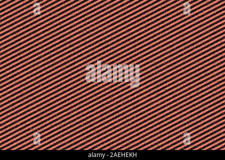 Schwarz und crimson diagonale Streifen in horizontaler geometrische Muster, abstrakte farbenfrohe digital Fraktal Kunst Hintergrund Textur für minimale Idee kreativ Stockfoto
