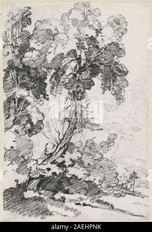 Joseph-Marie Vien, einem hohen Baum mit Reisende, 1746-1749 einen hohen Baum mit Reisenden; 1746/1749 Stockfoto