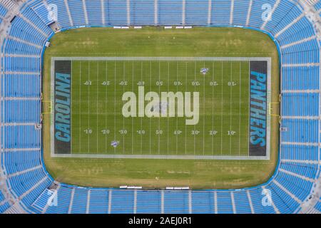 Charlotte, North Carolina, USA. 9 Dez, 2019. Bank of America Stadium ist das Zuhause des NFL Carolina Panthers in Charlotte, NC. (Bild: © Walter G Arce Sr Schleifstein Medi/ASP) Stockfoto