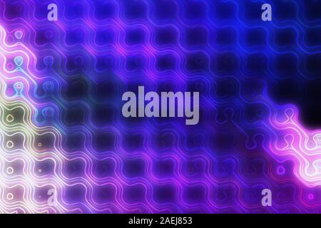 Eine abstrakte psychedelischen wellig Hintergrundbild. Stockfoto