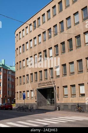 Art Nouveau Fassade der Sibelius Akademie in Helsinki, Finnland, Skandinavien, Europa Stockfoto