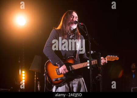 Dezember 7, 2019 - Asti (Italien): songwriter Manuel Agnelli der Betriebsart nach Geschäftsschluss spielt mit Rodrigo D'Erasmo Live at Palco 19. Stockfoto