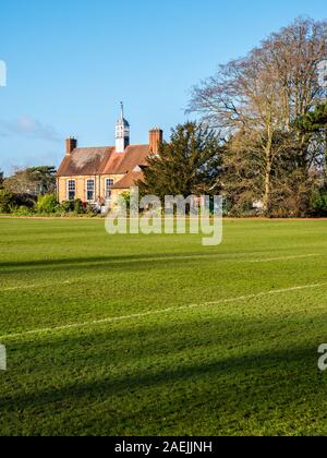 Die Universität Oxford Parks im Winter, Parkanlage, Oxford, Oxfordshire, England, UK, GB. Stockfoto