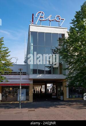 Die ikonischen Bio Rex Kino in Lasipalatsi, Helsinki, Finnland, Skandinavien, Europa. Stockfoto