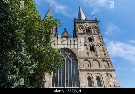 Der Xantener Dom und Stiftskirche St. Viktor in Xanten, Stockfoto