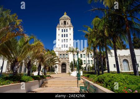 Beverly Hills City Hall, North Rexford Drive, Beverly Hills, Los Angeles, California, Vereinigte Staaten von Amerika Stockfoto