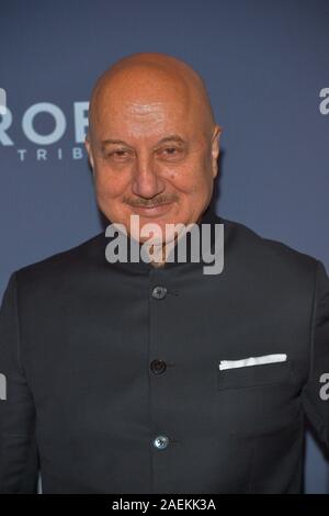 NEW YORK, NY - 08 Dezember: Anupam Kher besucht die 13. jährlichen CNN Helden im Amerikanischen Museum für Naturgeschichte am Dezember 08, 2019 in New York Stockfoto